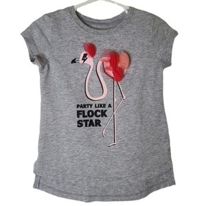 okie dokie Toddler Flamingo Shirt